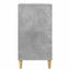 Pladespiller Stativ Betongrå 47 x 39,5 x 74,5 cm