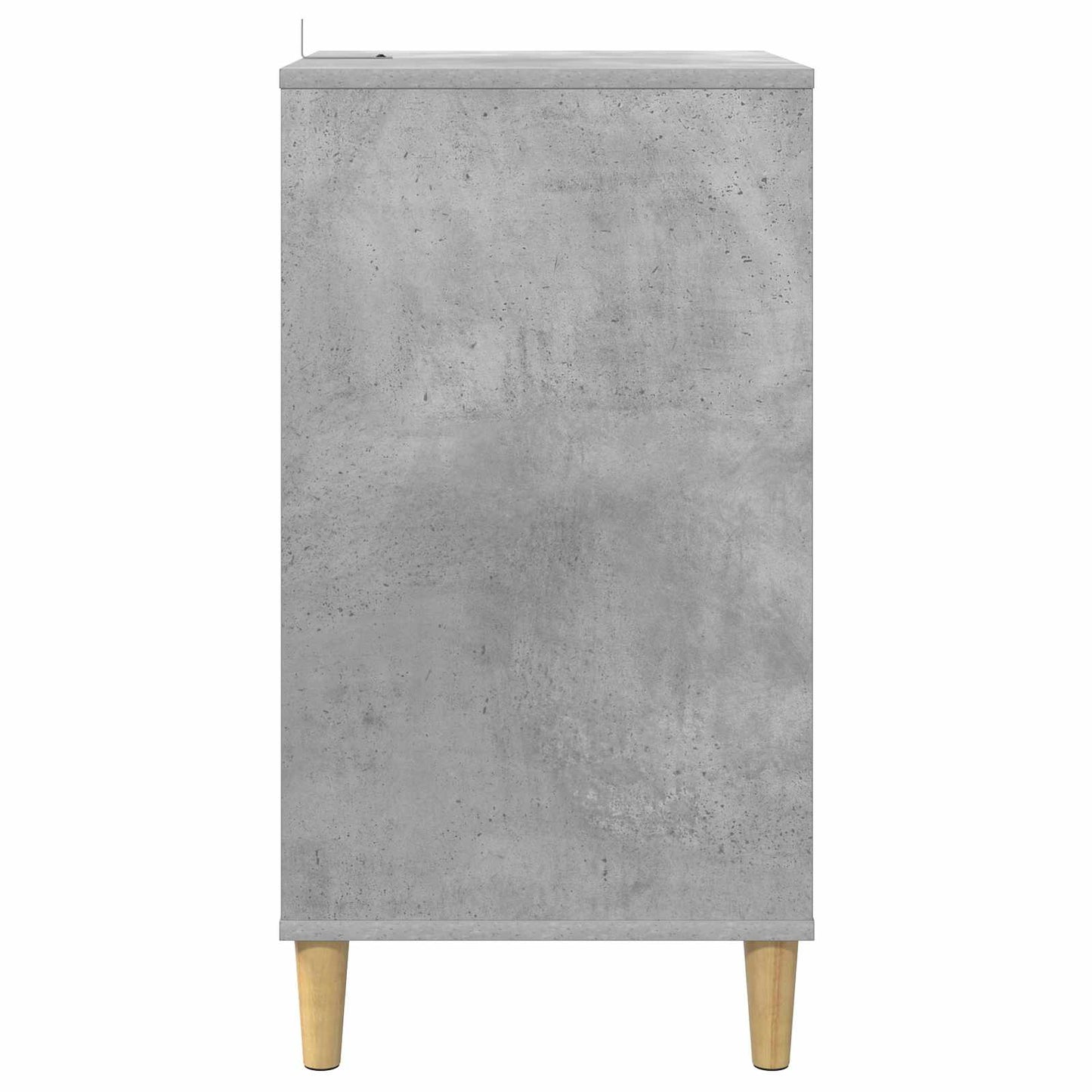 Pladespiller Stativ Betongrå 47 x 39,5 x 74,5 cm