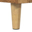 Pladespiller Stativ Egetræ 47 x 39,5 x 74,5 cm Konstrueret træ