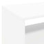 Pladespillerstand Hvid 71 x 39,5 x 83 cm Konstrueret træ
