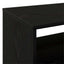 Pladespillerstand Sort eg 71 x 39,5 x 83 cm Konstrueret træ