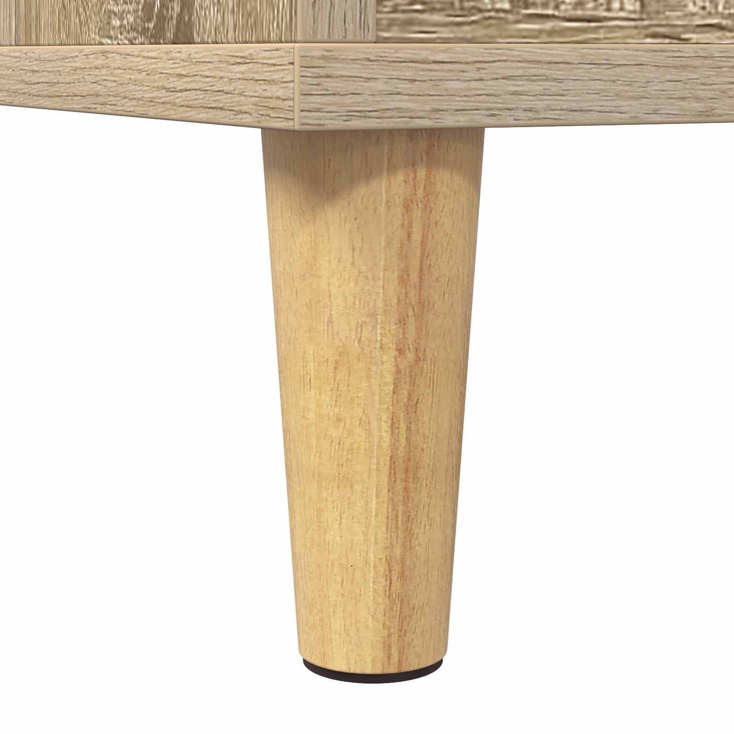 Pladespillerstand Sonoma-eg 71 x 39,5 x 83 cm Konstrueret træ