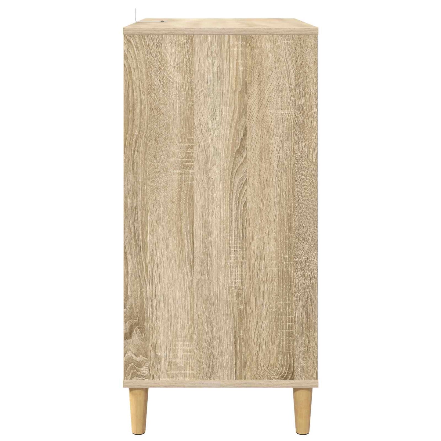 Pladespillerstand Sonoma-eg 71 x 39,5 x 83 cm Konstrueret træ