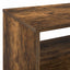 Pladespillerstand Røget eg 71 x 39,5 x 83 cm Konstrueret træ