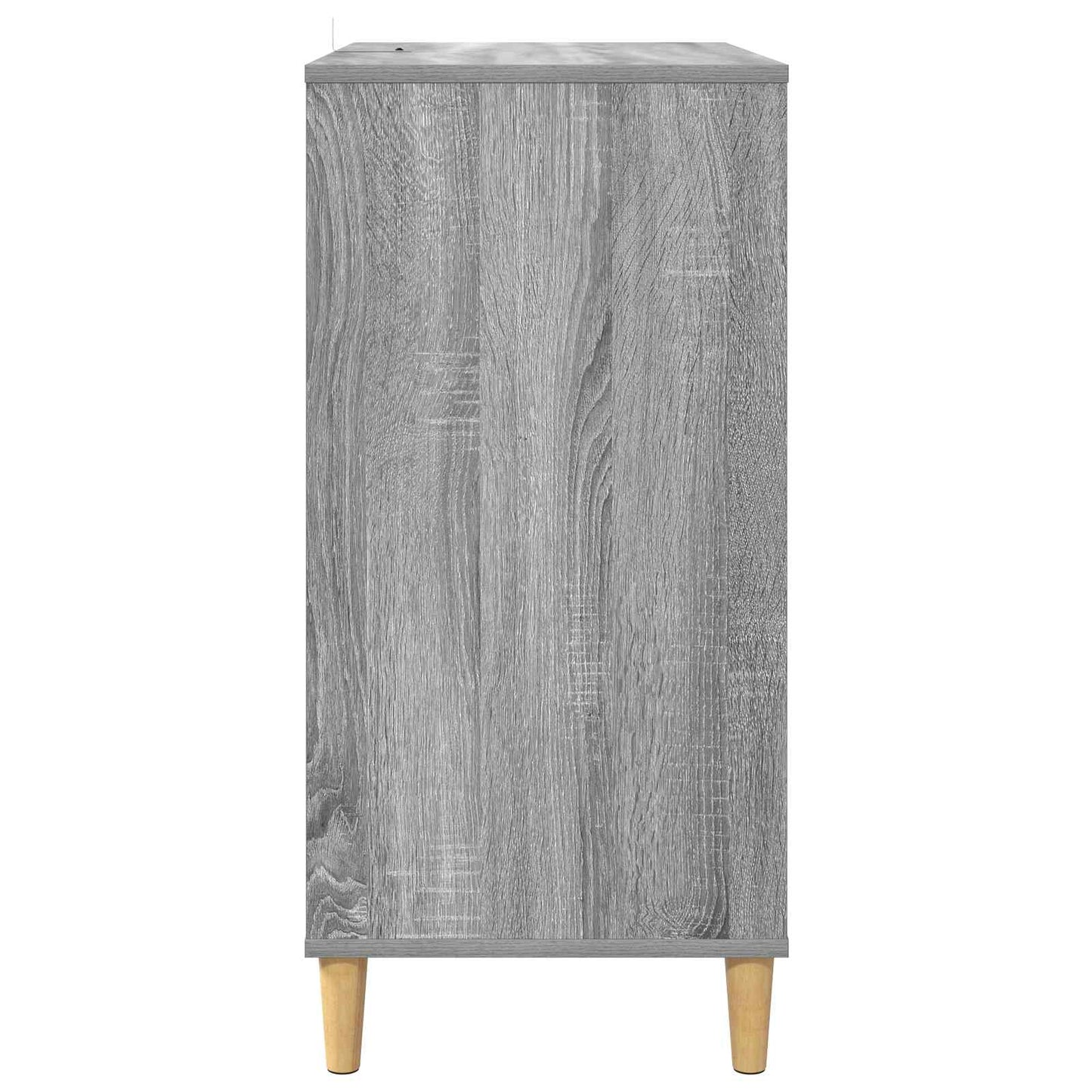 Pladespillerstand Grå Sonoma 71 x 39,5 x 83 cm Konstrueret træ