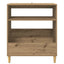 Pladespillerstand Artisan-eg 71 x 39,5 x 83 cm Konstrueret træ