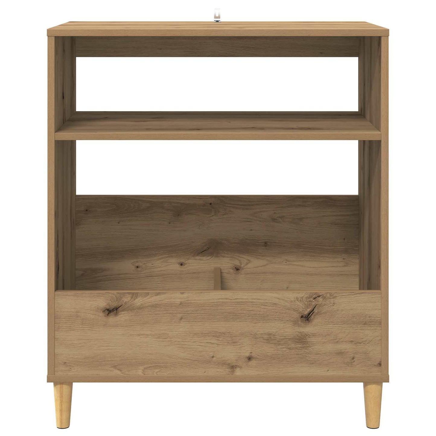Pladespillerstand Artisan-eg 71 x 39,5 x 83 cm Konstrueret træ