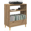 Pladespillerstand Artisan-eg 71 x 39,5 x 83 cm Konstrueret træ