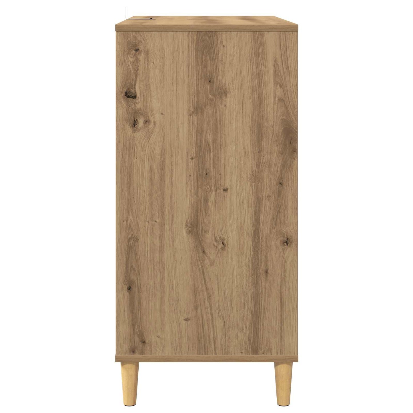 Pladespillerstand Artisan-eg 71 x 39,5 x 83 cm Konstrueret træ