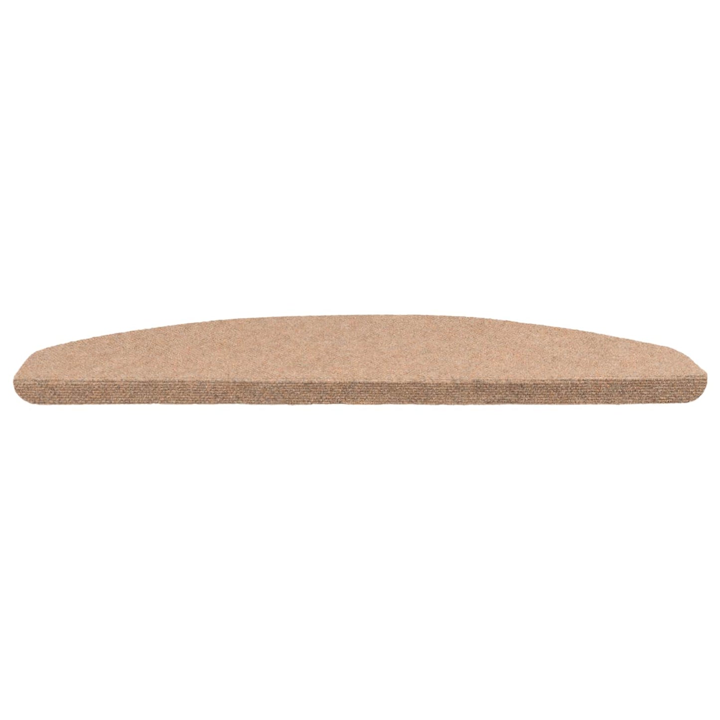 Selvklæbende Trappemåtter 15 pcs Beige 80 x 28 x 3,5 cm