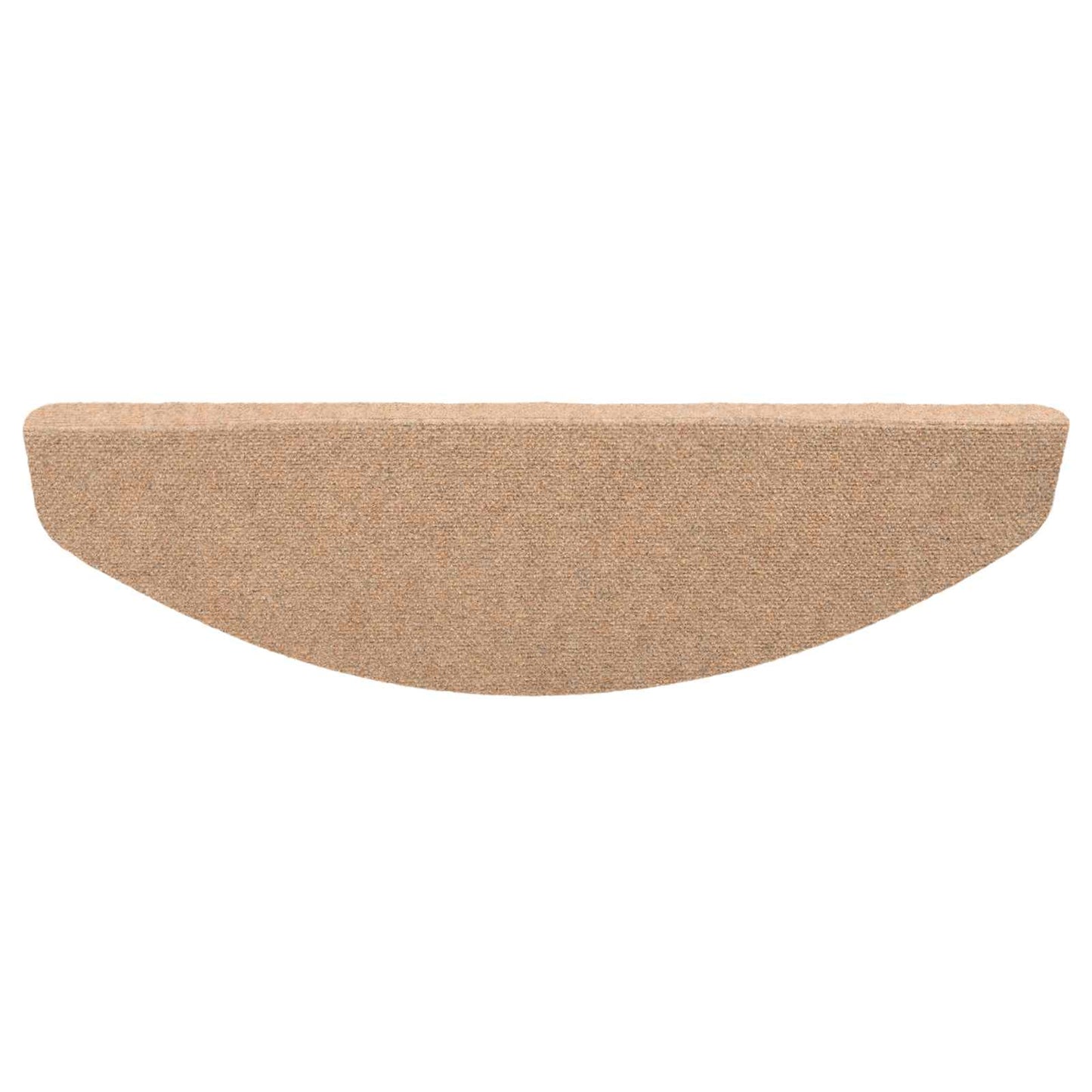 Selvklæbende Trappemåtter 15 pcs Beige 80 x 28 x 3,5 cm