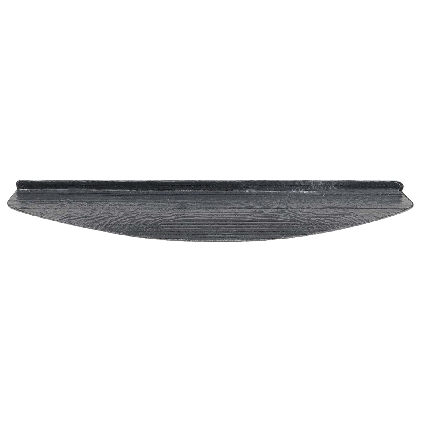 Selvklæbende Trappemåtter 15 pcs Grå 80 x 28 x 3,5 cm
