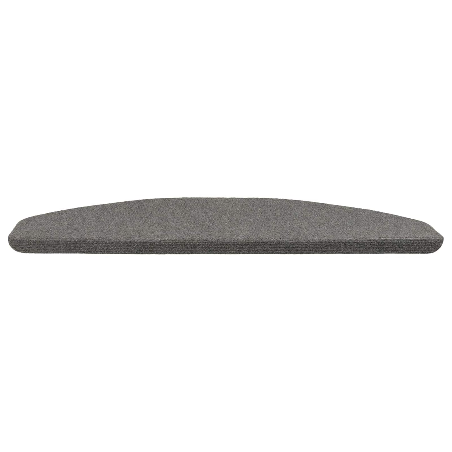 Selvklæbende Trappemåtter 15 pcs Grå 80 x 28 x 3,5 cm