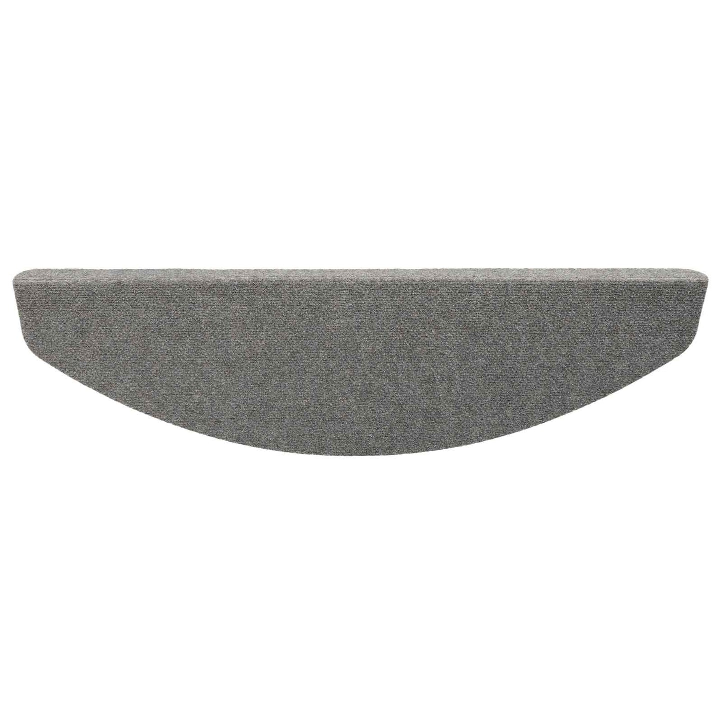 Selvklæbende Trappemåtter 15 pcs Grå 80 x 28 x 3,5 cm