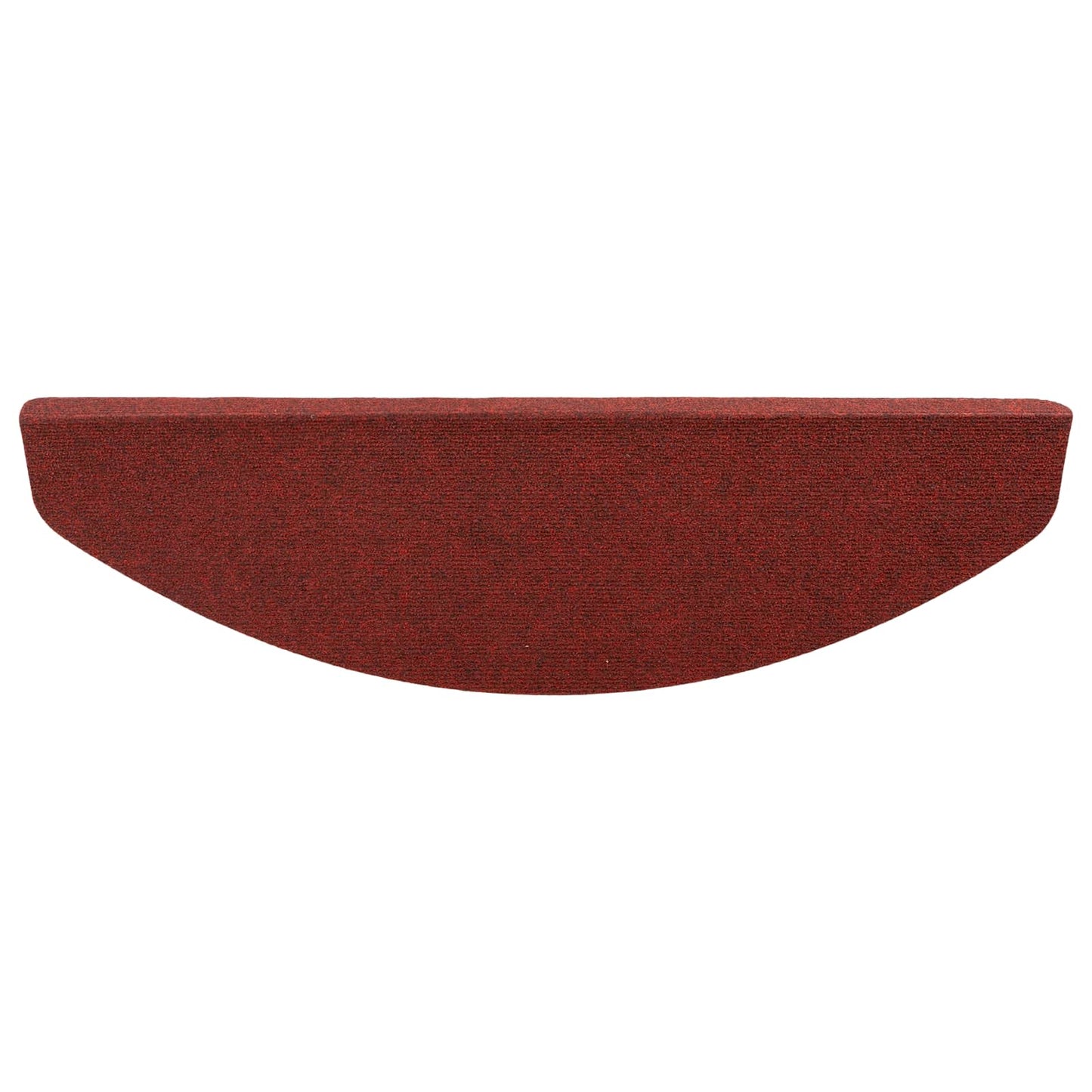 Selvklæbende Trappemåtter 15 pcs Rød 80 x 28 x 3,5 cm