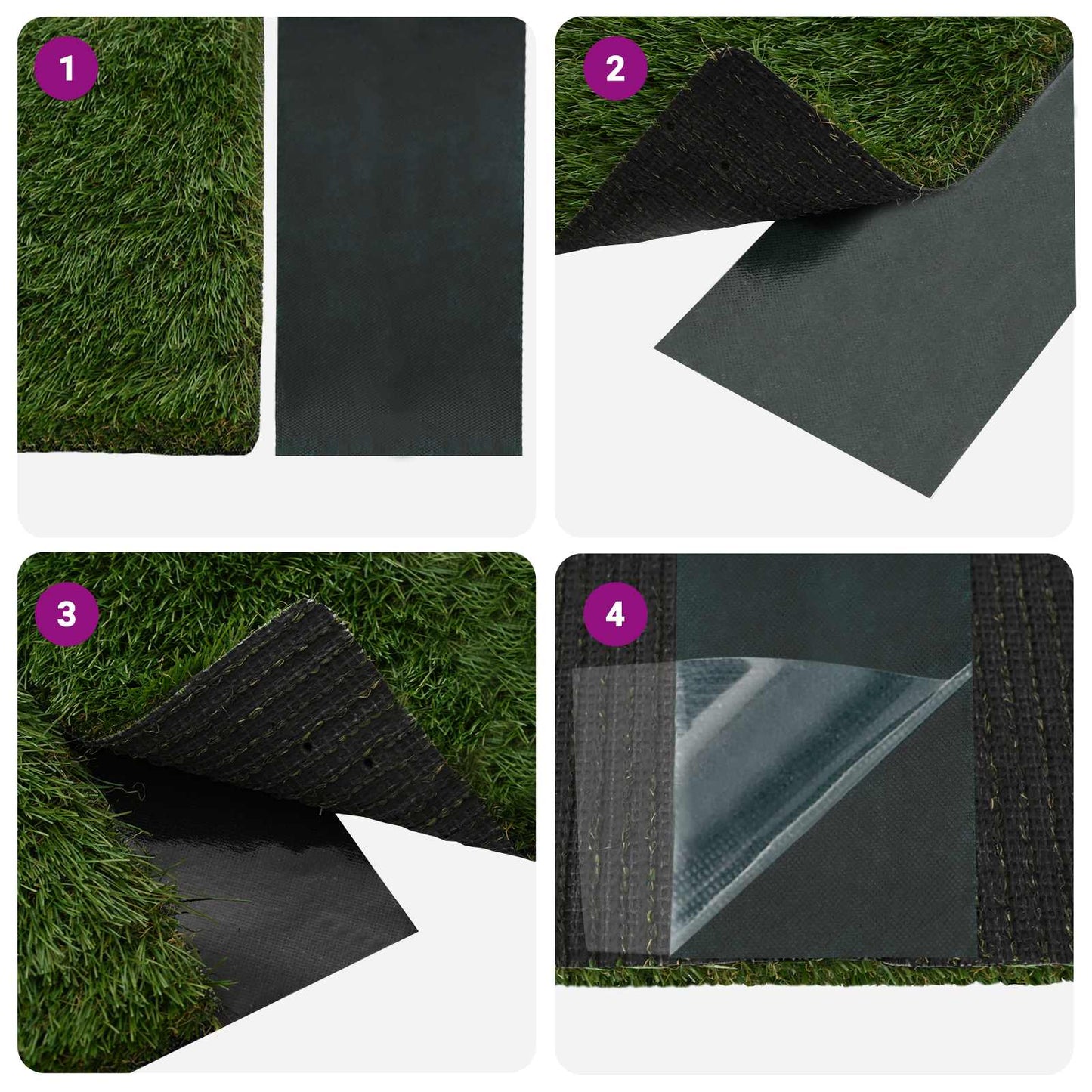 Selvklæbende kunstgræs tape Grøn 20 x 0,15 cm Non-woven stof