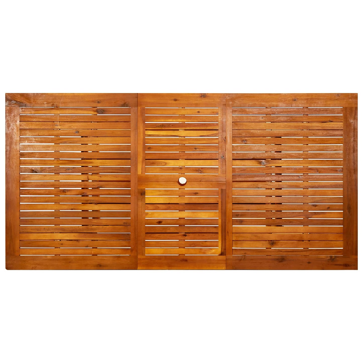 5-delt have spisebordssæt Naturfarvet Massivt Akacietræ