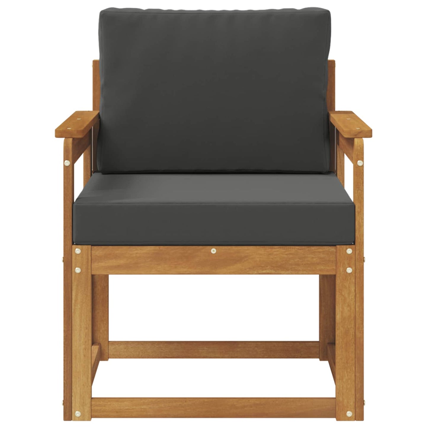 Udendørs sofa Soli Akacietræ og polyester Naturfarvet