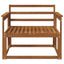 Udendørs Mellem Sofa Naturfarvet