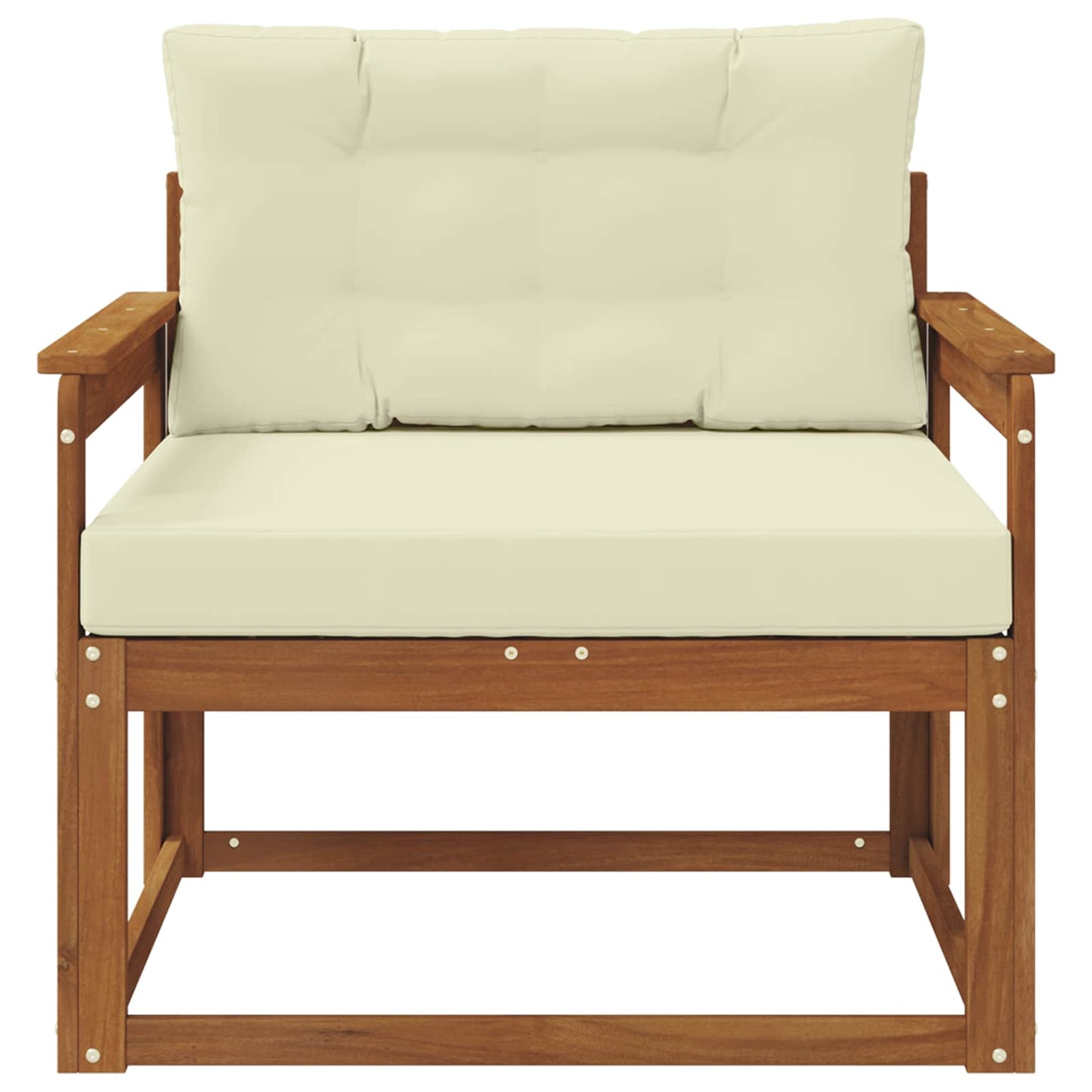 Udendørs Mellem Sofa Naturfarvet