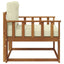 Udendørs Mellem Sofa Naturfarvet