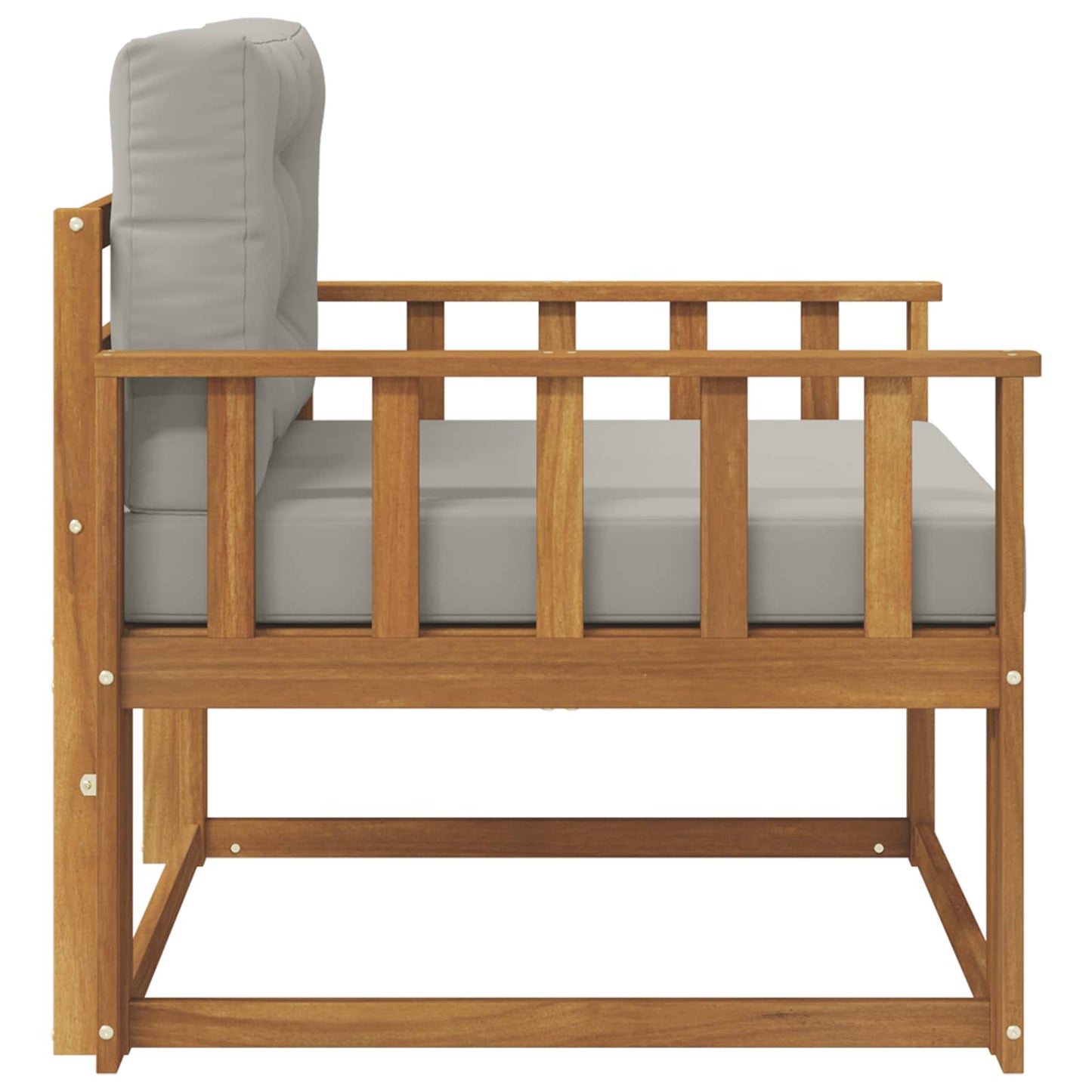 Udendørs Mellem Sofa Naturfarvet