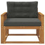 Udendørs Mellem Sofa Naturfarvet