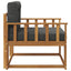 Udendørs Mellem Sofa Naturfarvet