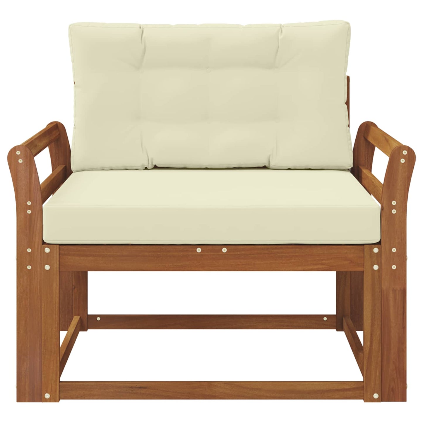 Udendørs Mellem Sofa Naturfarvet