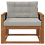 Udendørs Mellem Sofa Naturfarvet
