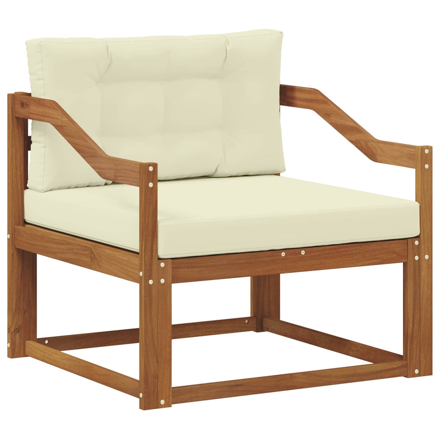 Udendørs Mellem Sofa Naturfarvet