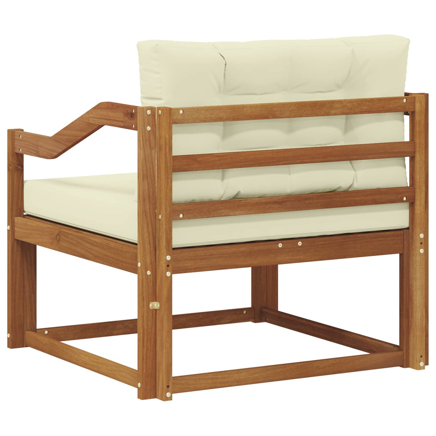 Udendørs Mellem Sofa Naturfarvet