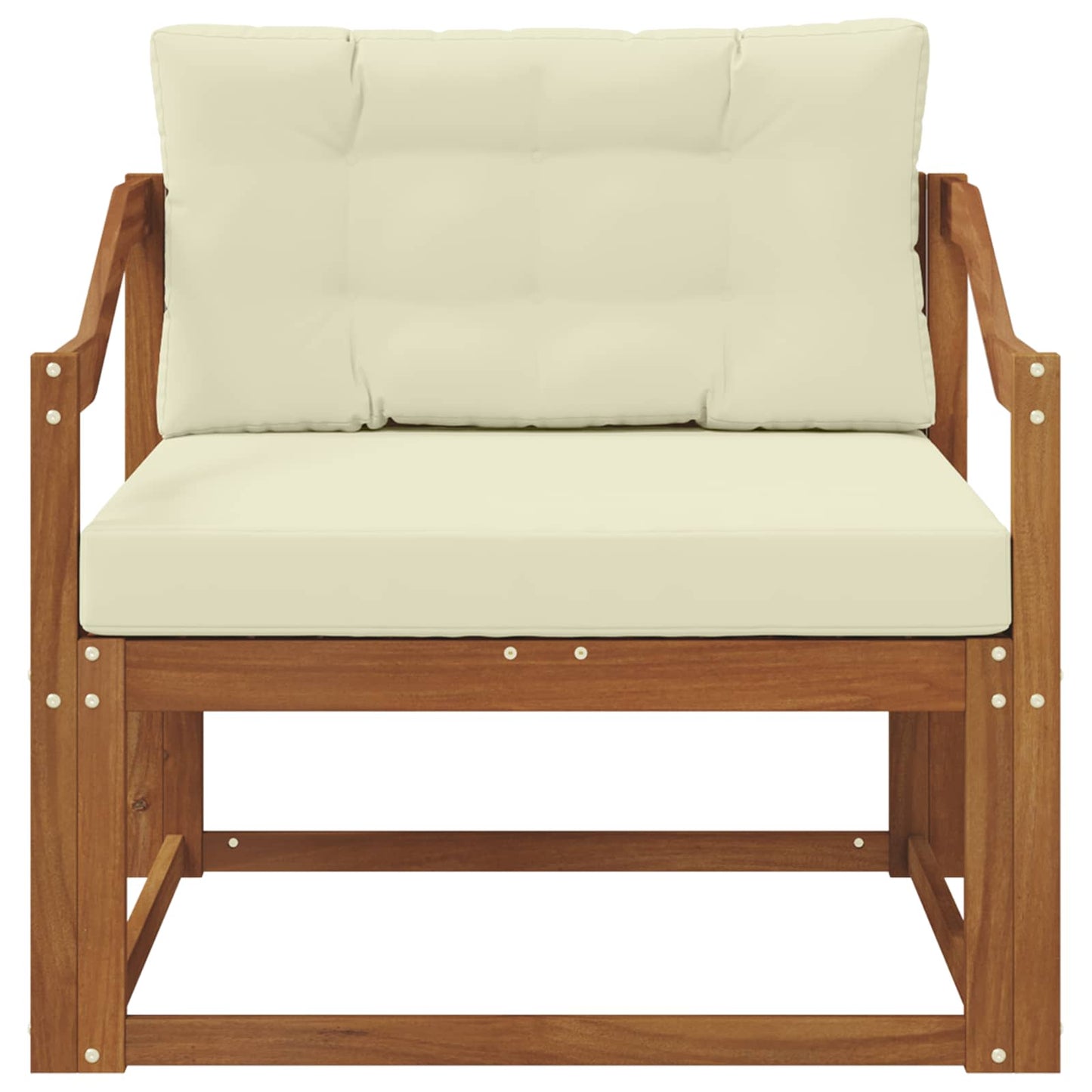 Udendørs Mellem Sofa Naturfarvet