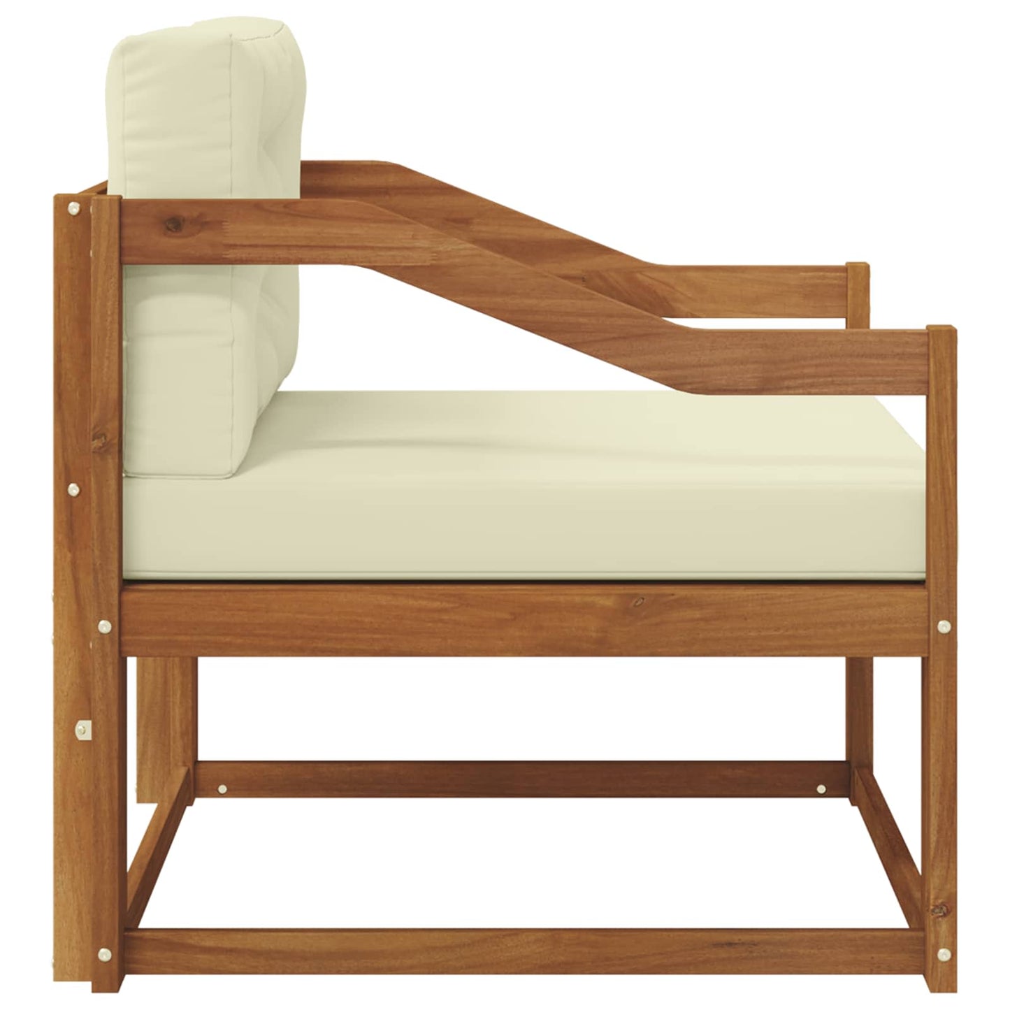 Udendørs Mellem Sofa Naturfarvet