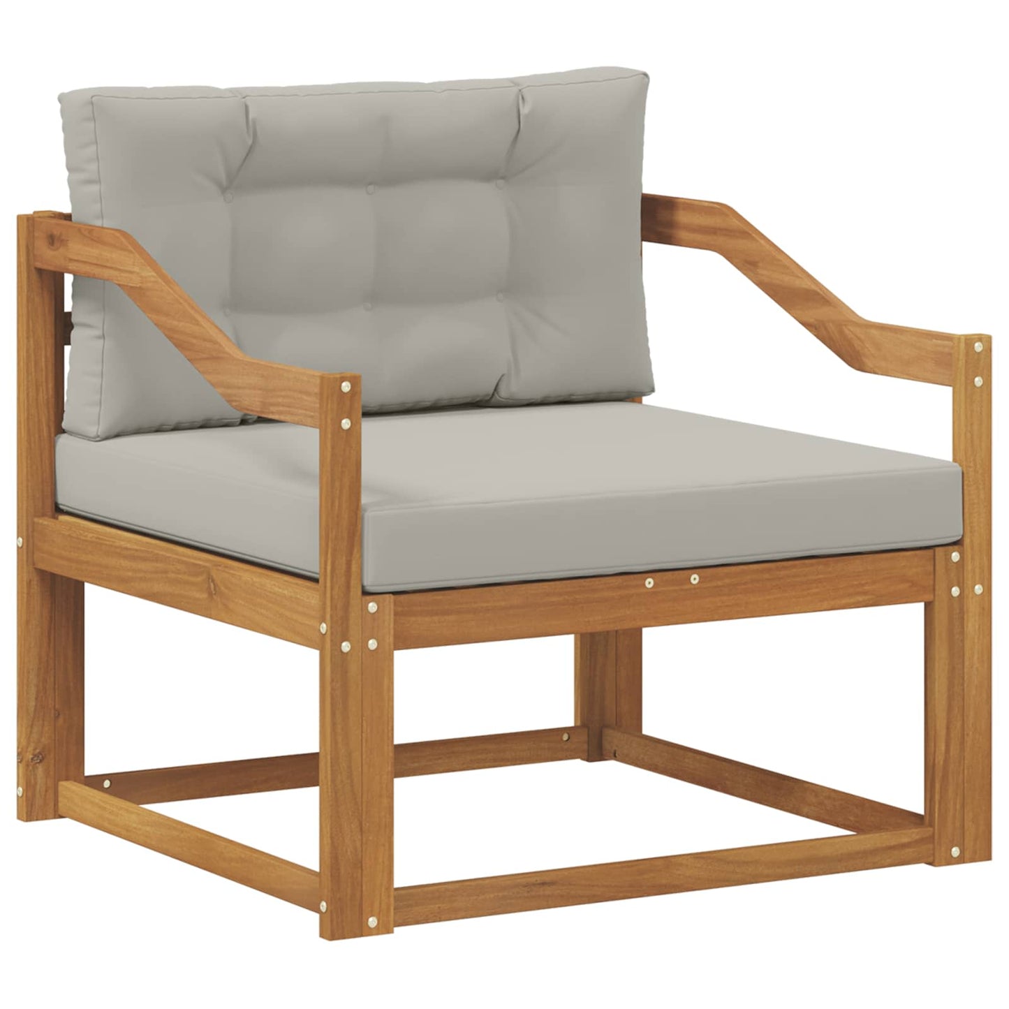 Udendørs Mellem Sofa Naturfarvet