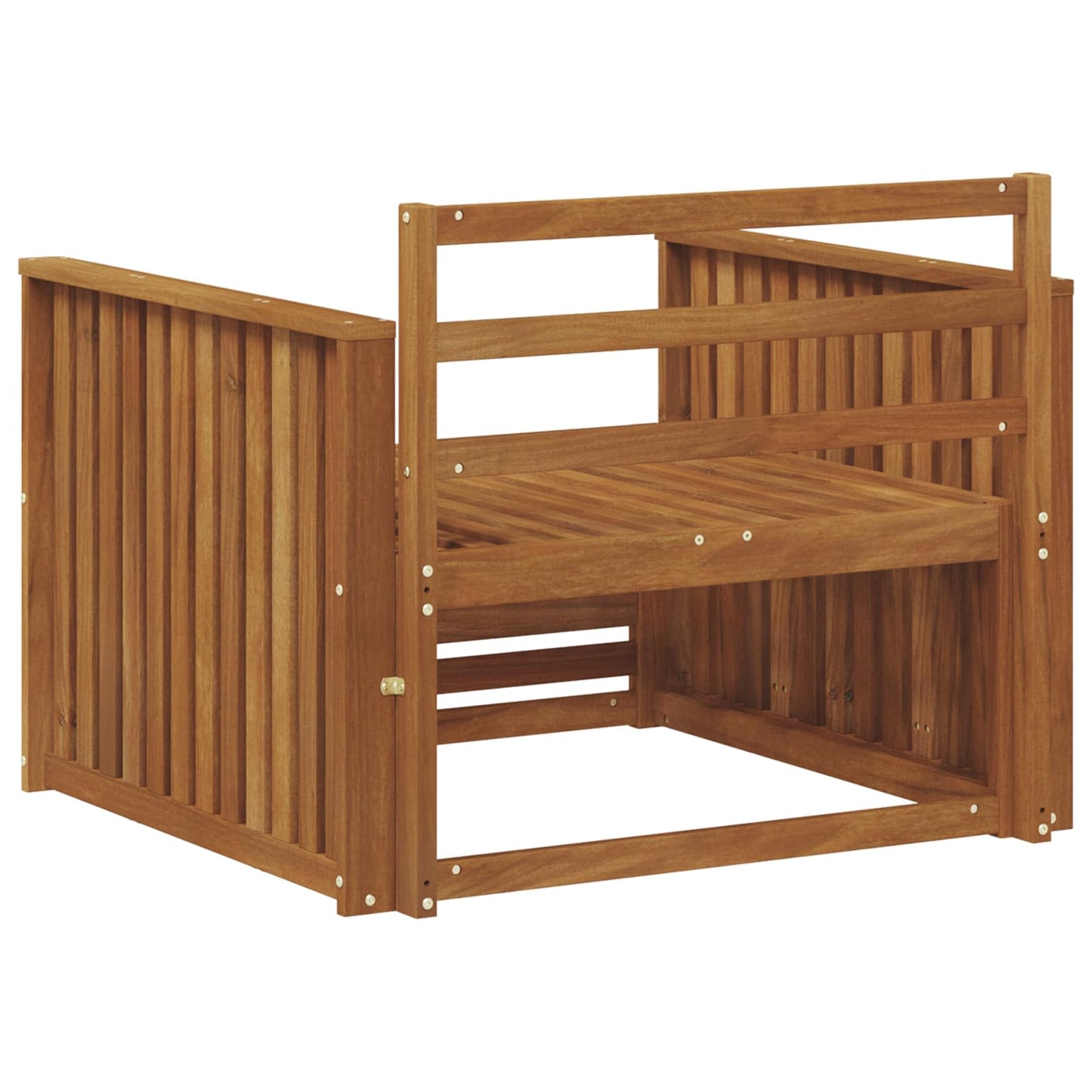 2 stk. Udendørs sofa Naturfarvet