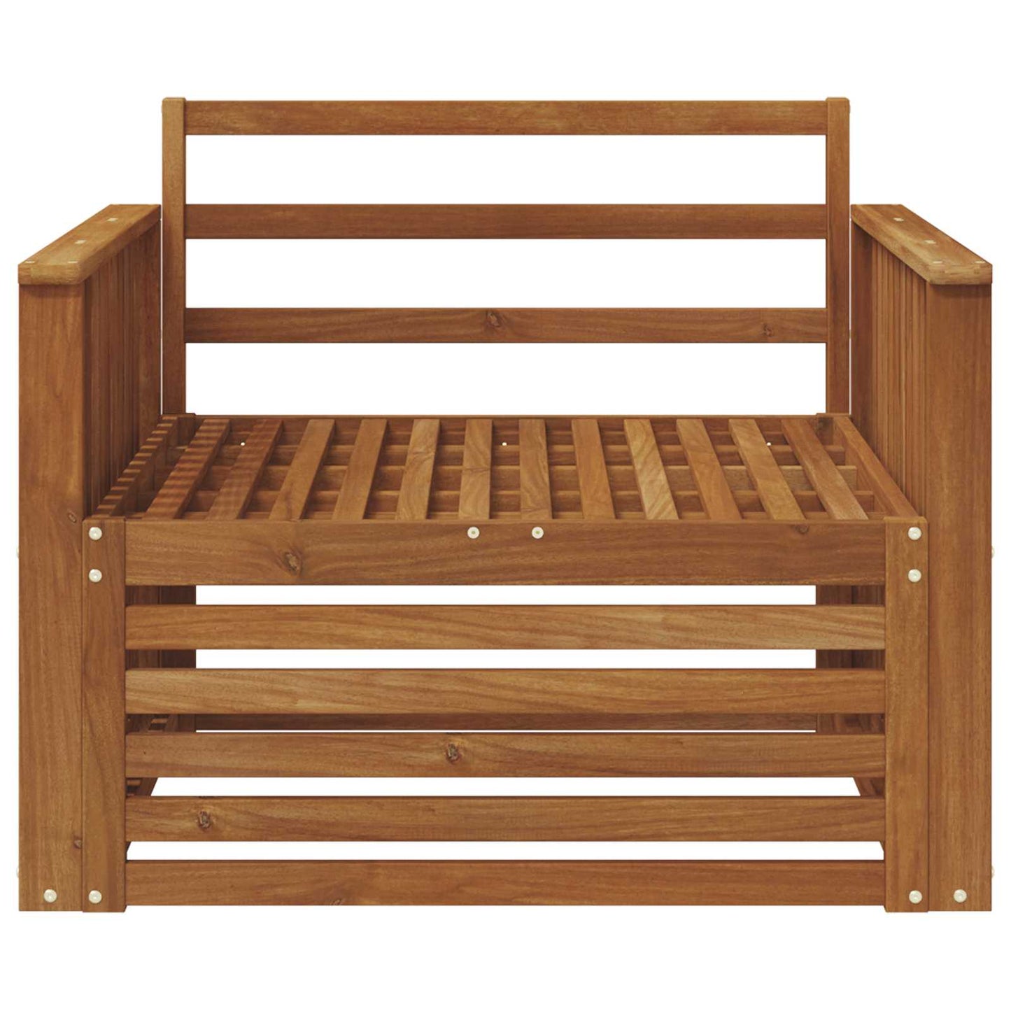 2 stk. Udendørs sofa Naturfarvet