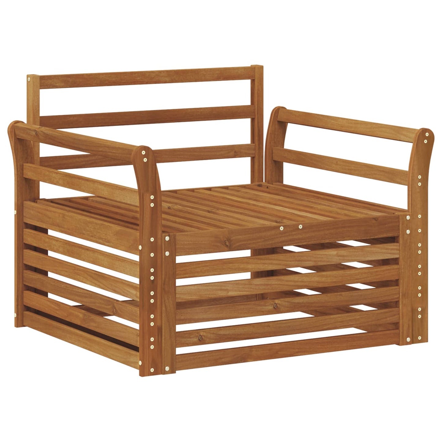 2 stk. Udendørs sofa Naturfarvet