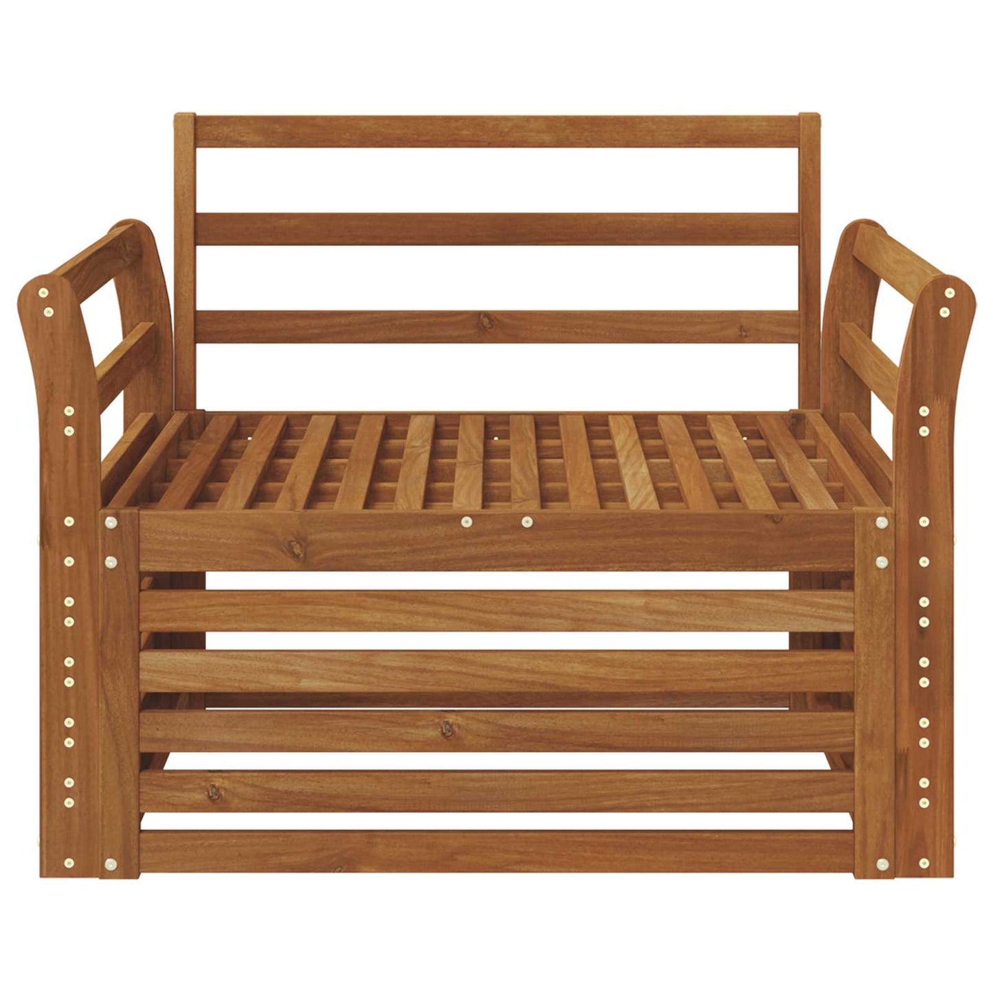 2 stk. Udendørs sofa Naturfarvet