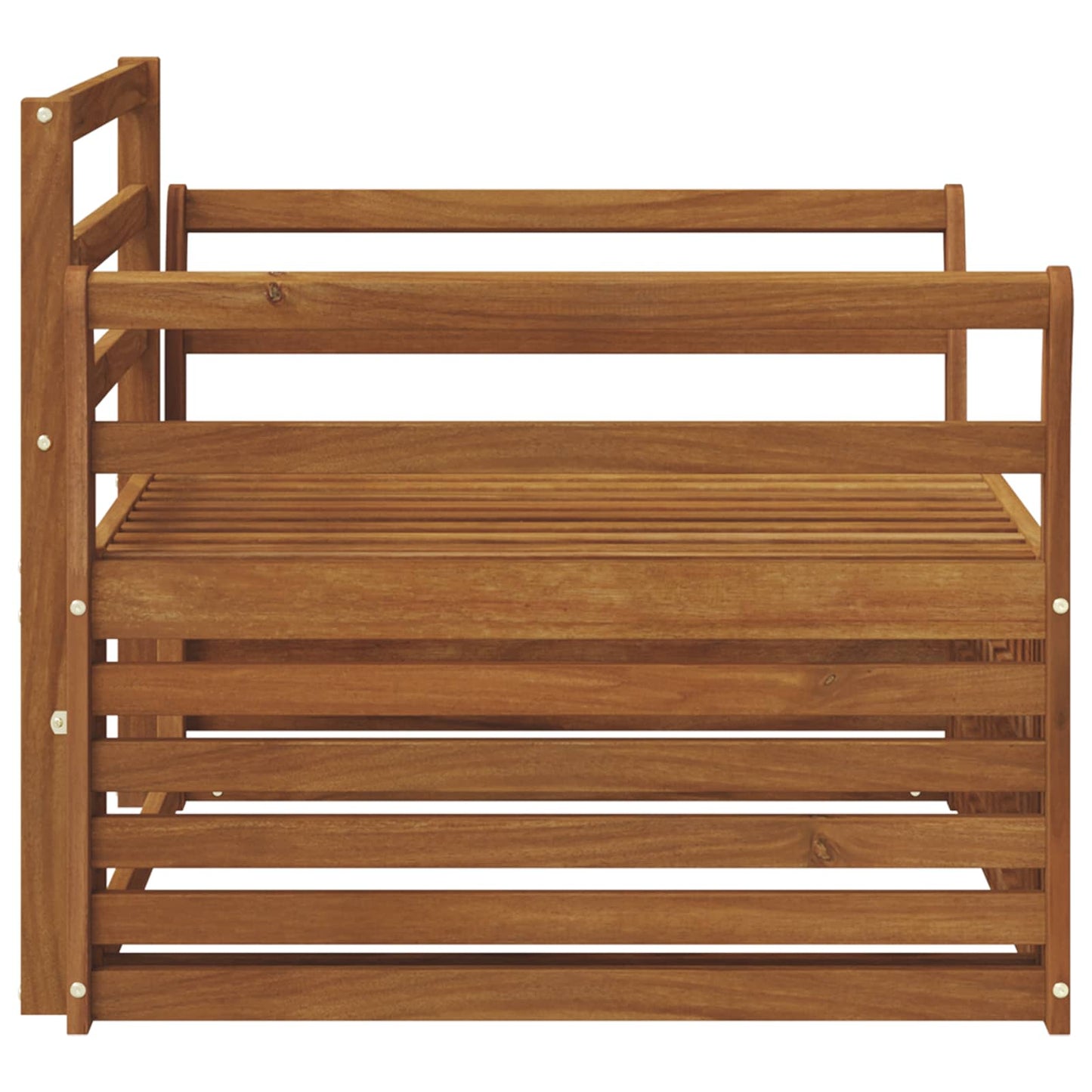 2 stk. Udendørs sofa Naturfarvet