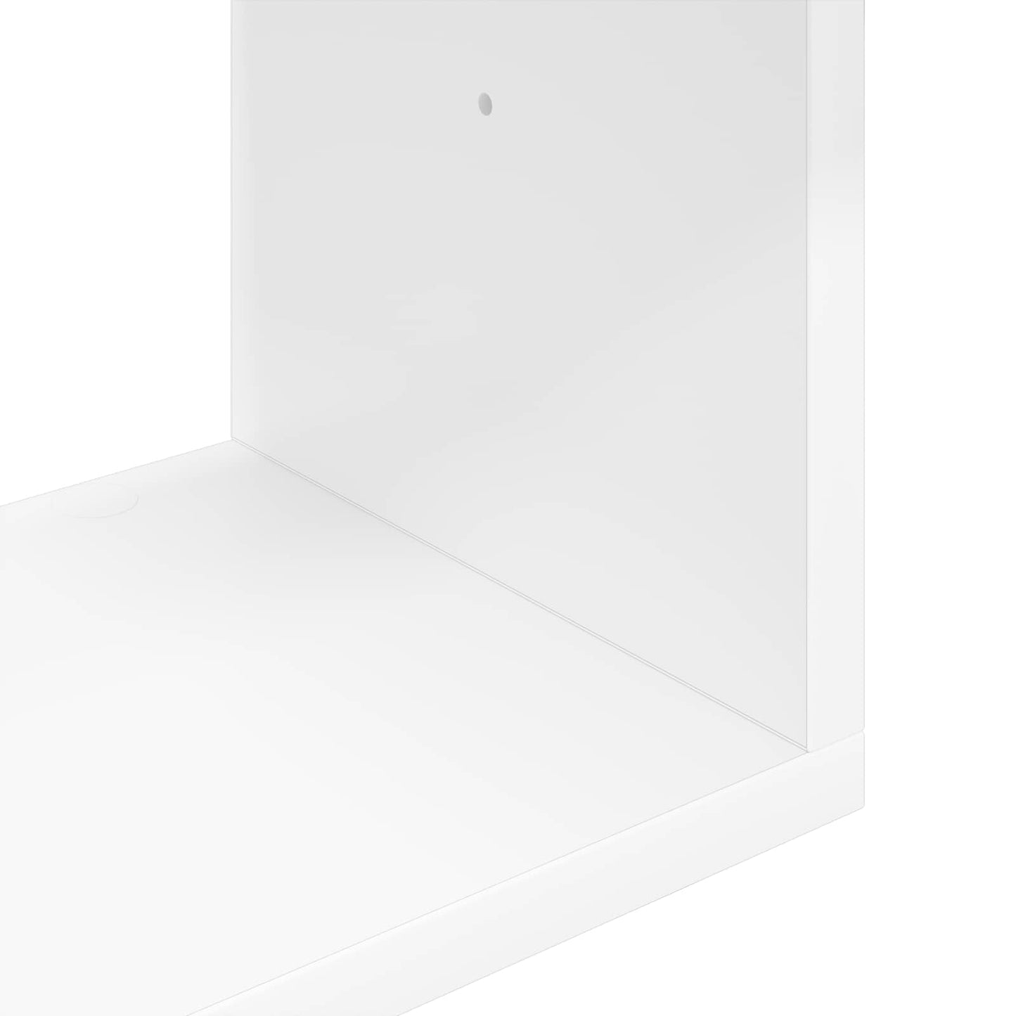 Væghylde Hvid 70 x 20 x 100 cm Konstrueret træ