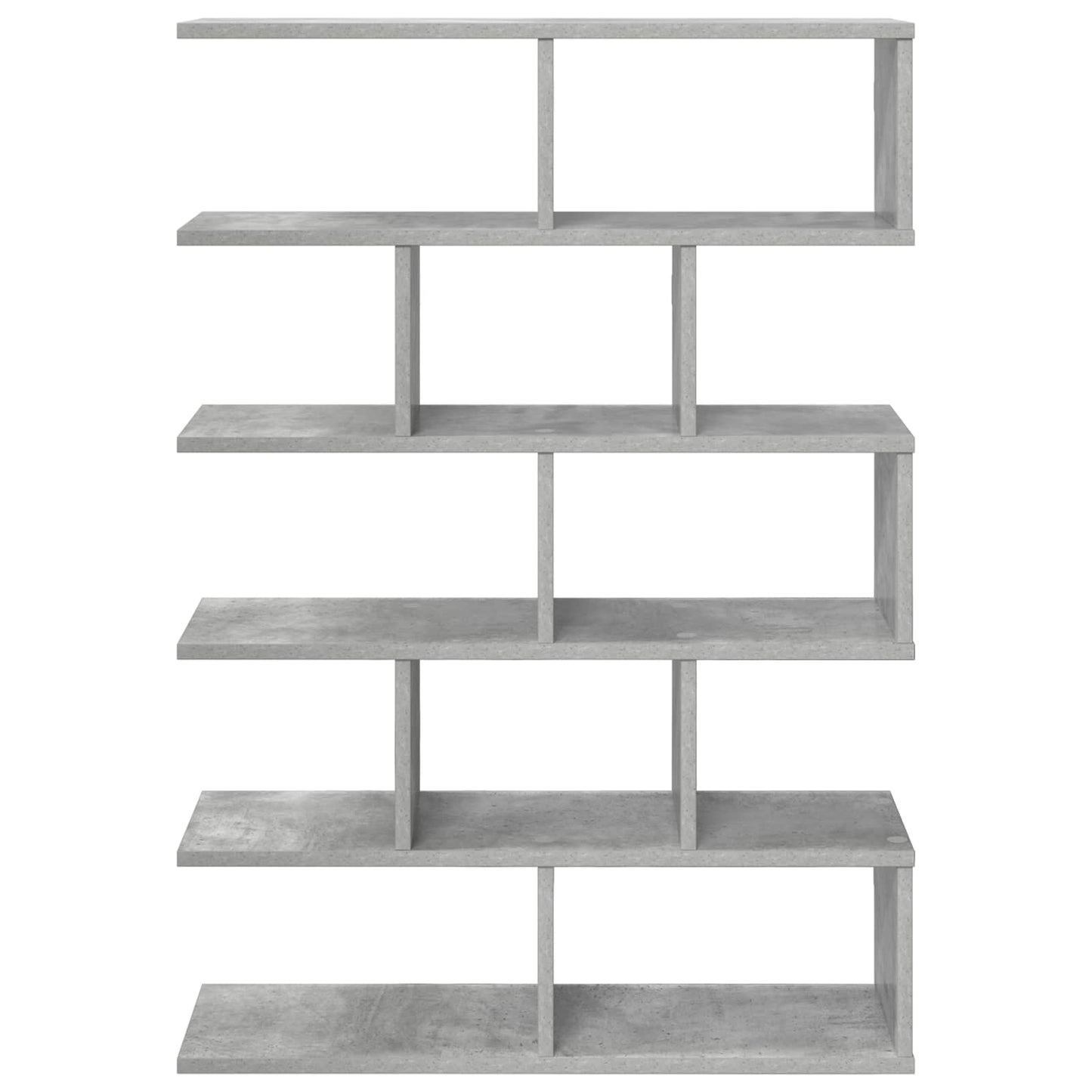 Væghylde Betongrå 70 x 20 x 100 cm Konstrueret træ
