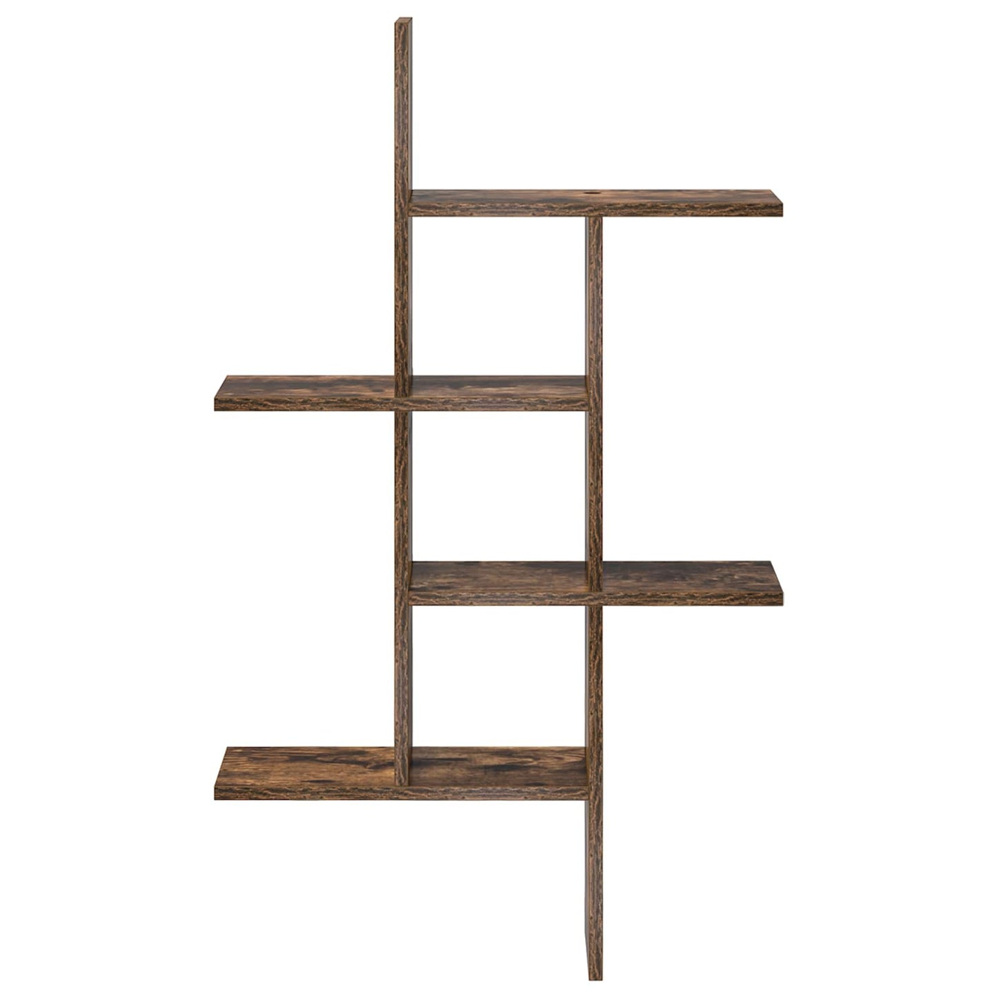 Væghylde Røget eg 61 x 15 x 102 cm Konstrueret træ