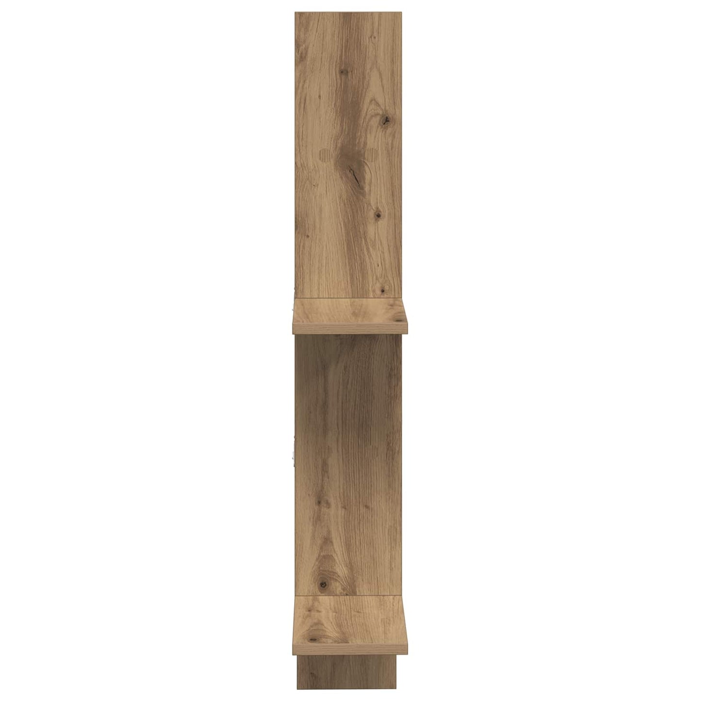 Væghylde Artisan-eg 61 x 15 x 102 cm Konstrueret træ