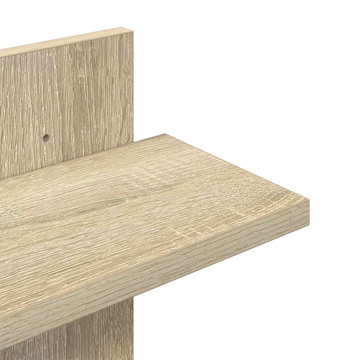 Væghængt Flydende Hylde Sonoma-eg 48,5 x 15 x 101 cm