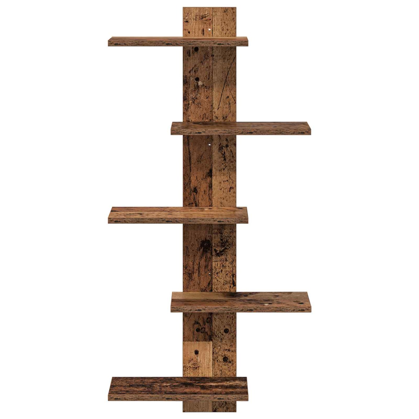 Væghængt Flydende Hylde Gammelt træ 48,5 x 15 x 101 cm