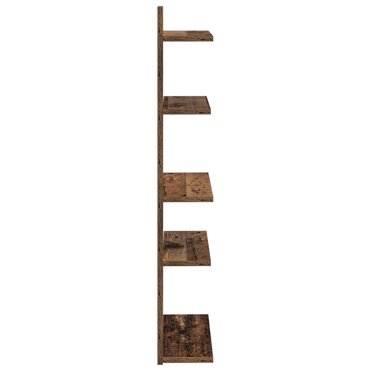 Væghængt Flydende Hylde Gammelt træ 48,5 x 15 x 101 cm