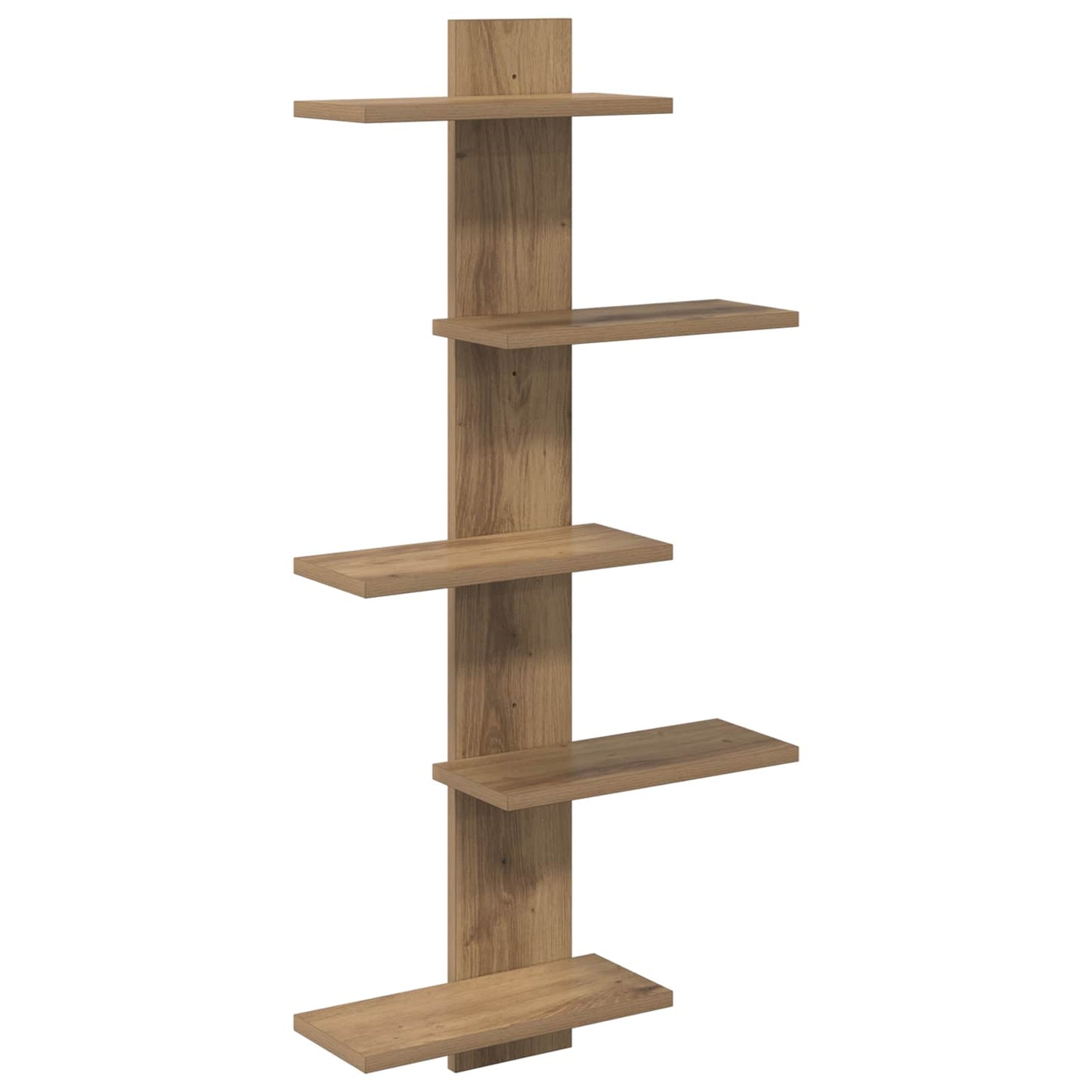 Væghængt Flydende Hylde Artisan-eg 48,5 x 15 x 101 cm