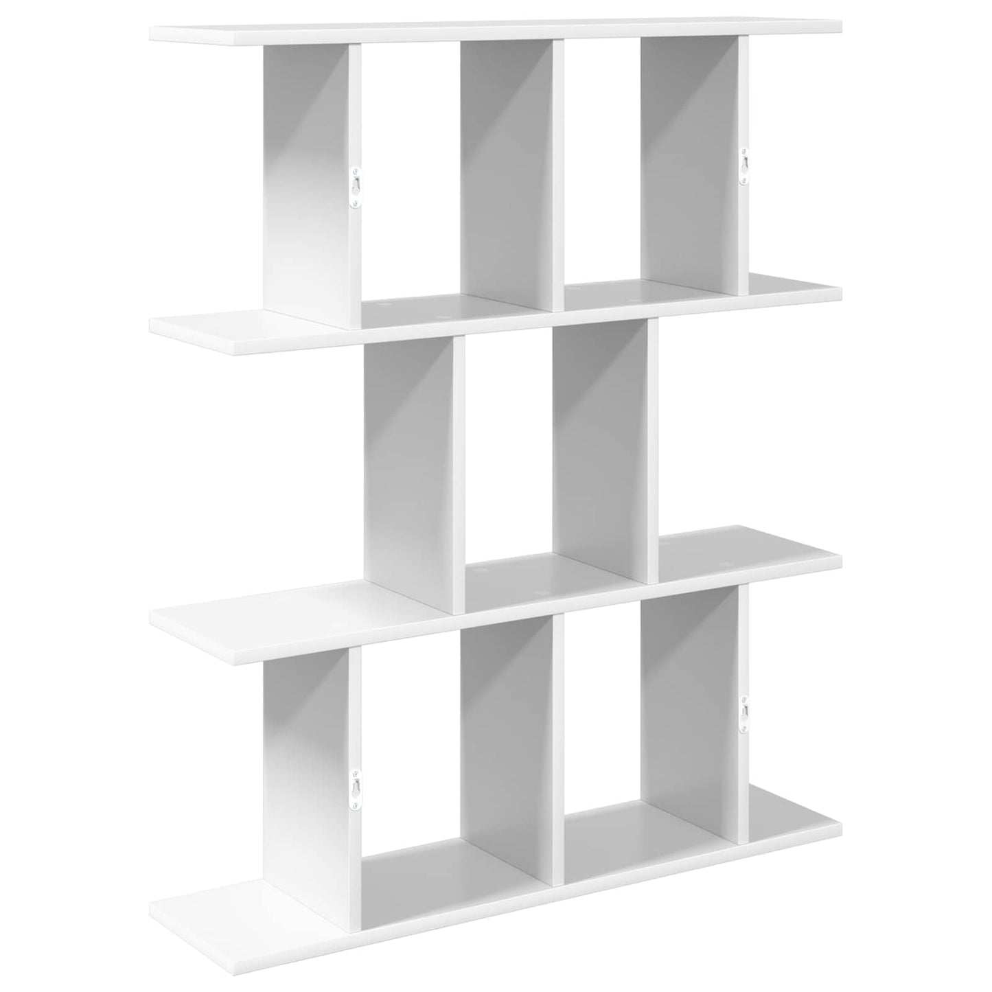 Væghylde Hvid 102 x 20 x 96 cm Konstrueret træ