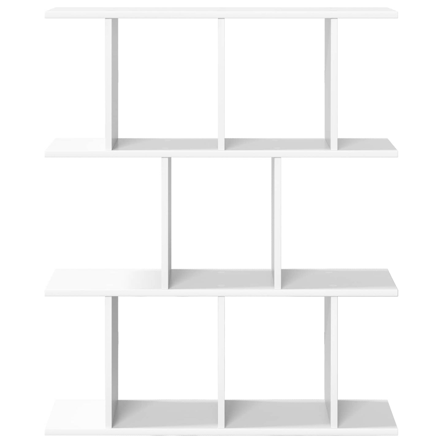 Væghylde Hvid 102 x 20 x 96 cm Konstrueret træ